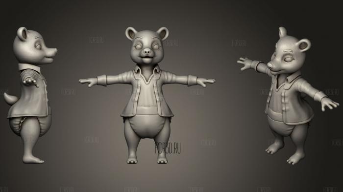 Фифи Драгон 3d stl модель для ЧПУ